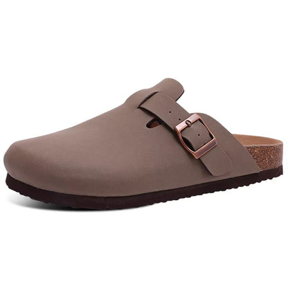 Mules Lady Cork Footbed Sandals Unisex Classic Clogs Slippers