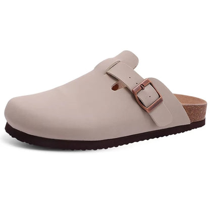 Mules Lady Cork Footbed Sandals Unisex Classic Clogs Slippers