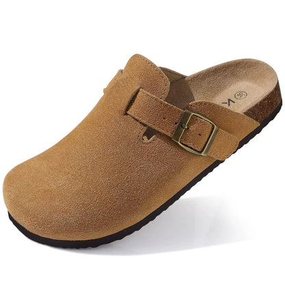 Mules Lady Cork Footbed Sandals Unisex Classic Clogs Slippers