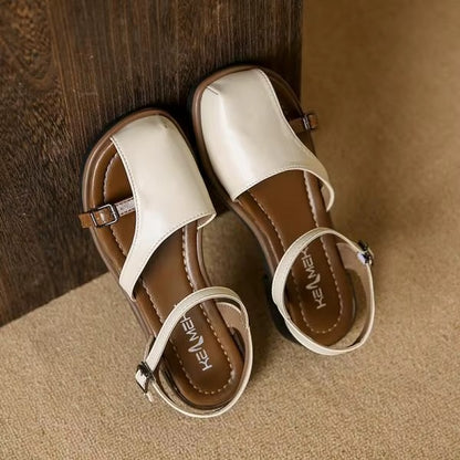 Buckle Strap Comfort Shoes