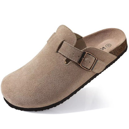 Mules Lady Cork Footbed Sandals Unisex Classic Clogs Slippers