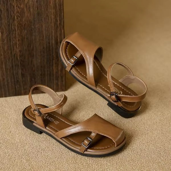 Buckle Strap Comfort Shoes