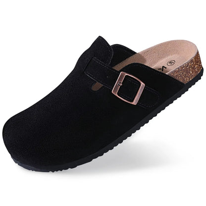 Mules Lady Cork Footbed Sandals Unisex Classic Clogs Slippers