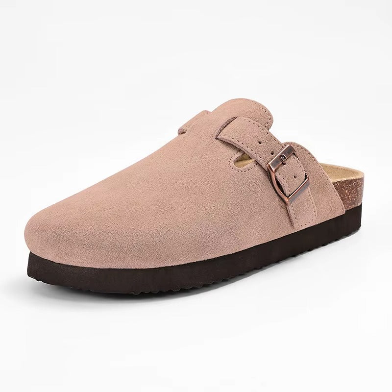 Mules Lady Cork Footbed Sandals Unisex Classic Clogs Slippers