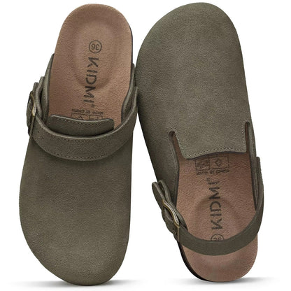 Mules Lady Cork Footbed Sandals Unisex Classic Clogs Slippers