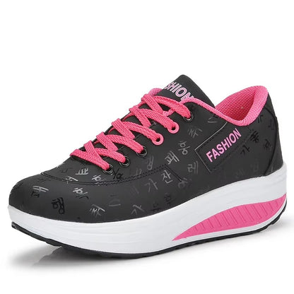 Casual Sport Shoes Wedge Loafers Zapatos De Mujer