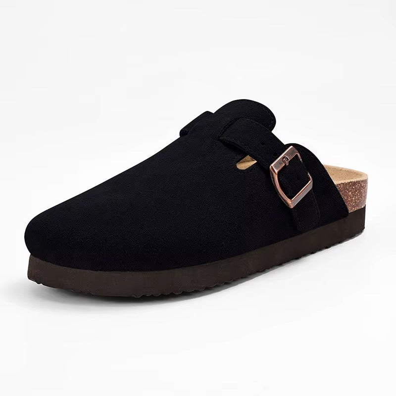Mules Lady Cork Footbed Sandals Unisex Classic Clogs Slippers