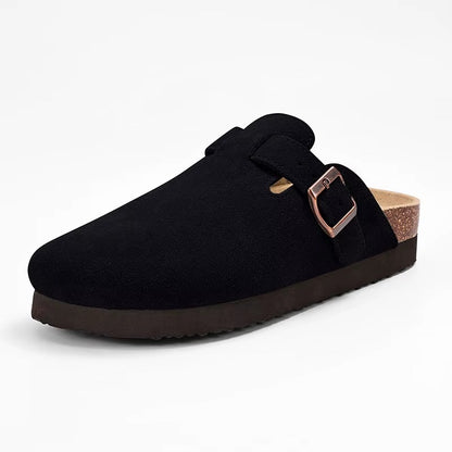 Mules Lady Cork Footbed Sandals Unisex Classic Clogs Slippers