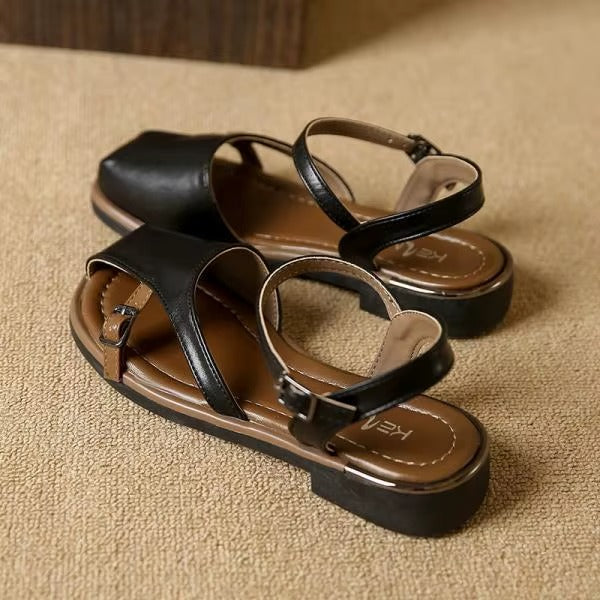 Buckle Strap Comfort Shoes