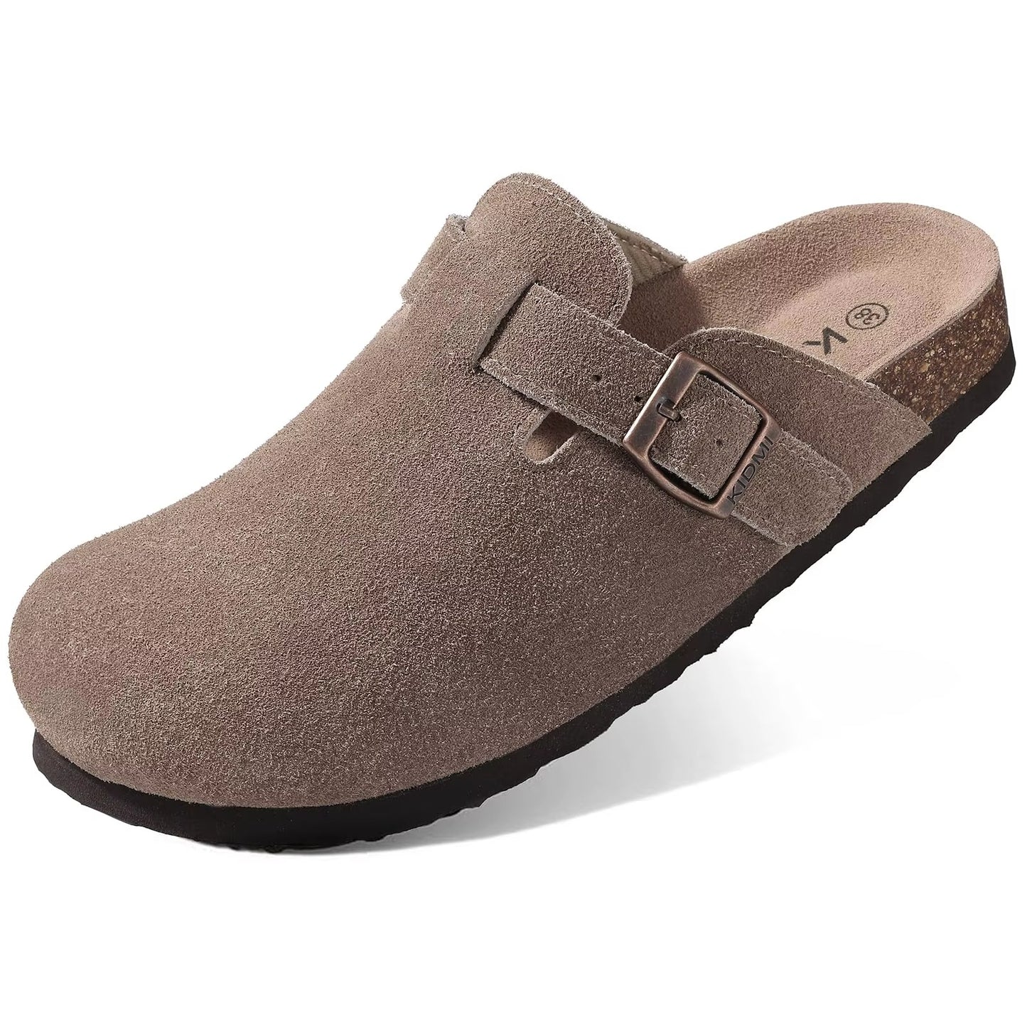 Mules Lady Cork Footbed Sandals Unisex Classic Clogs Slippers