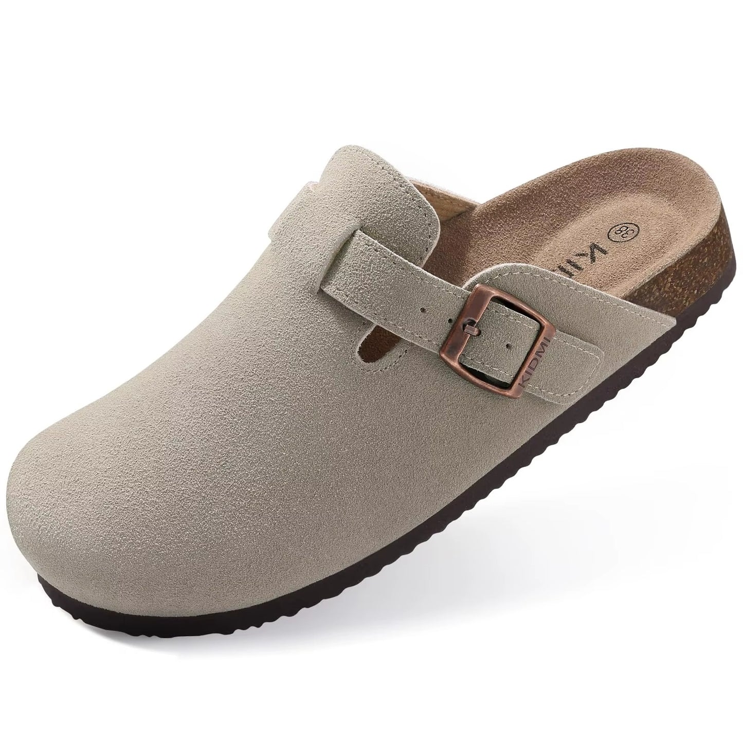 Mules Lady Cork Footbed Sandals Unisex Classic Clogs Slippers