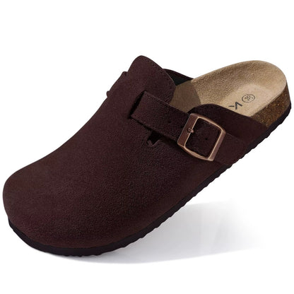 Mules Lady Cork Footbed Sandals Unisex Classic Clogs Slippers